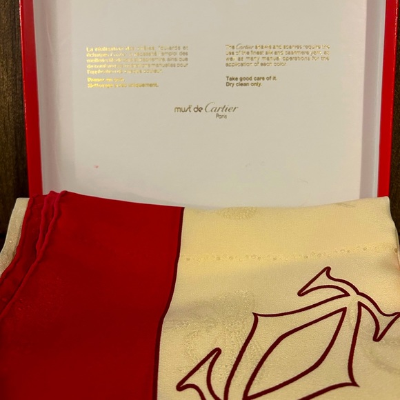 Cartier Silk Scarf - Picture 4 of 8